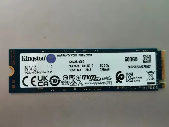 SSD M.2 Kingston NV3 500GB NVMe 500 GB
