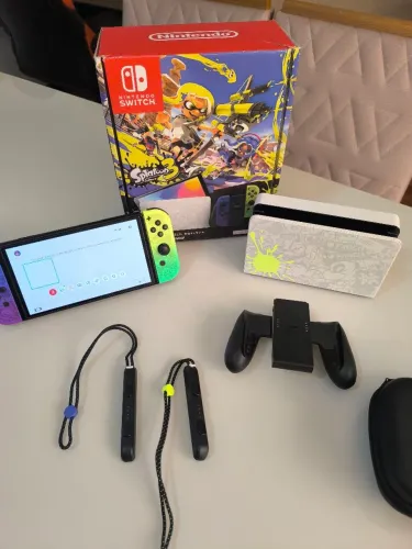 Nintendo Switch OLED 64GB Edição especial Splatoon 3 