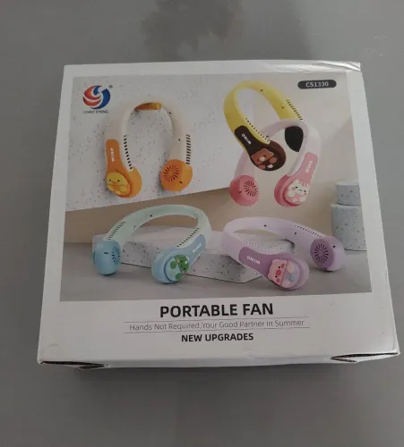ventilador portátil de pescoço