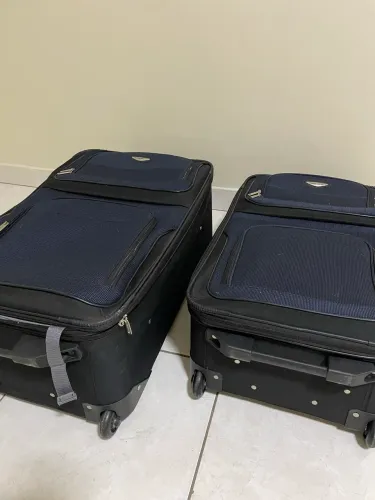 Kit de Malas de Viagem Tamanho Grande e Medio