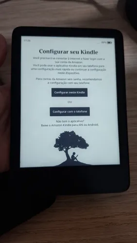 Kindle 16GB (Geração mais recente) + Capinha Protetora + Cabo USB