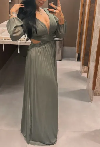 2 vestidos de festa usados uma única vez R$ 150,00
