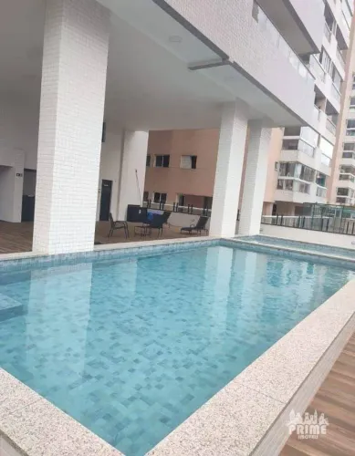 Apartamento com 2 dormitórios, piscina, 77 m² por R$ 650.000 - Canto do Forte - Praia Gran