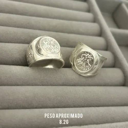 ANEL DO SÃO JORGE 8,2g ( Prata 925)