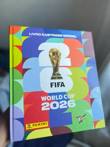 Álbum da copa do mundo original incompleto