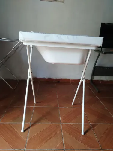 Trocador com banheira