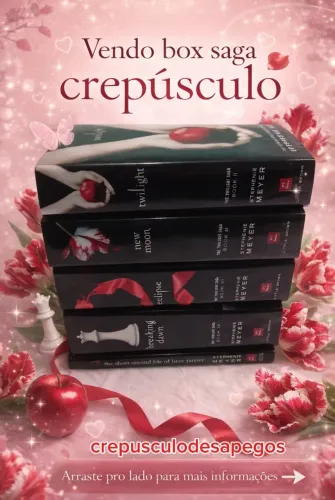 BOX SAGA CREPÚSCULO (LEIA A DESCRIÇÃO!)