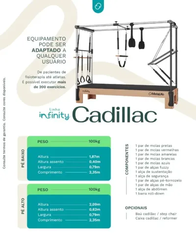 ESTÚDIO COMPLETO DE PILATES - EQUIPAMENTOS NOVOS DIRETO DA FÁBRICA