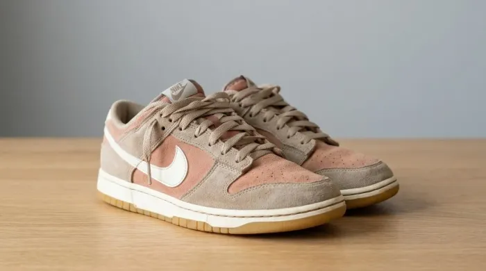 Nike Dunk Low "Medium Olive / Sanddrift" Tam 42 - Pouco Uso / Original