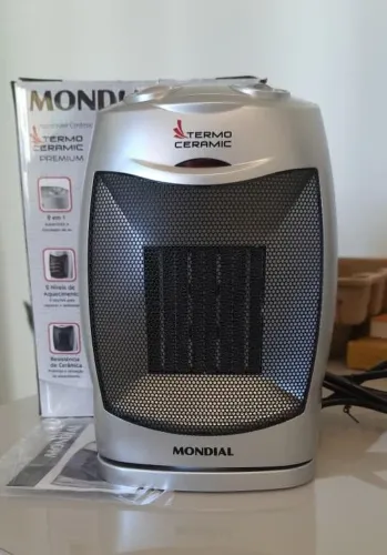 Aquecedor Cerâmico Mondial Termo Cerâmico Premium A-05 - 127V (na Caixa + Manual)
