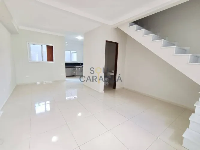 Casa em condomínio para aluguel definitivo em Caraguatatuba