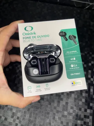 Fone de ouvido sem fio - ideal para quem gosta de treinar escutando música