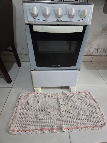 Fogão com registro