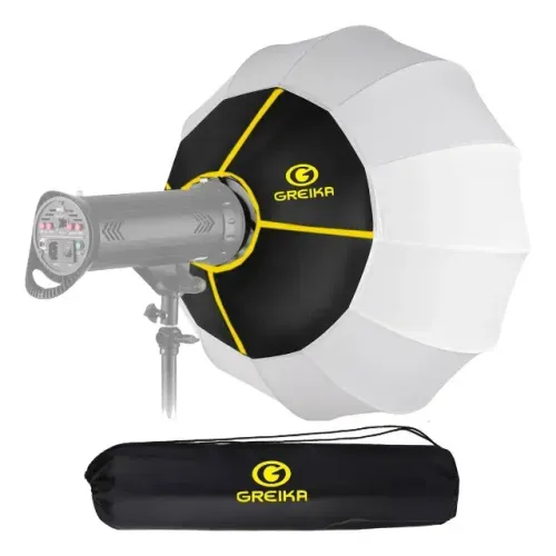 Softbox Balao Chines 45cm Greika Bowens Difusor Luz Continua