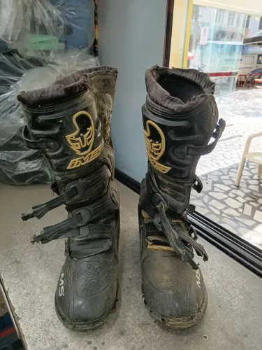 Bota motocross trilha
