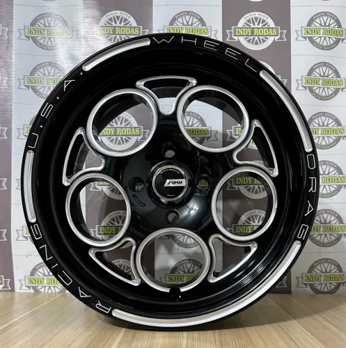 Roda Weld Magnum Aro 15 tala 7 4x100 C10, racing 