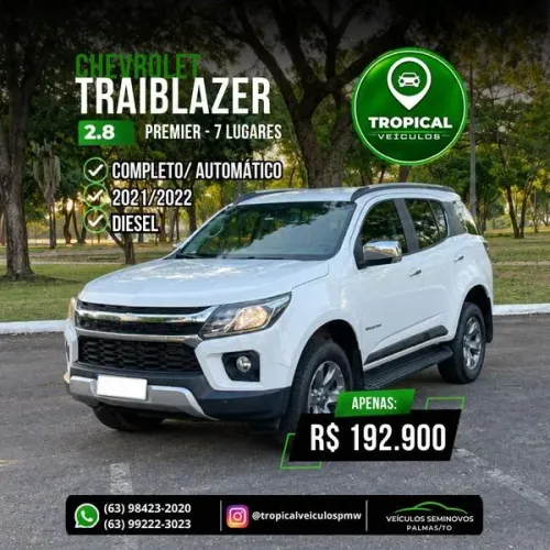 Chevrolet Trailblazer Premier 2.8 TB Diesel Aut. 2022