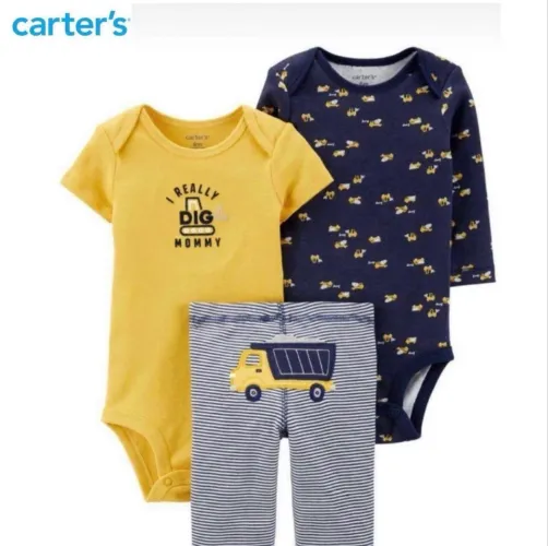 Trio Carters Menino 6M - NOVO