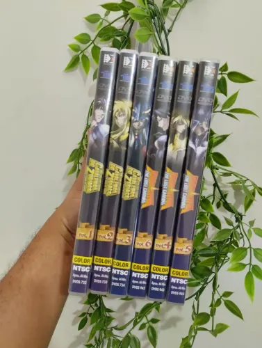 Coleção 6 dvds os cavaleiros do zodíaco the lost canvas vol 1 e 2 Orig. + Pôster + Card