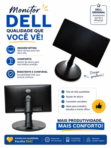 Monitor Del 19 polegadas 