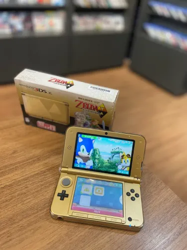 Nintendo 3Ds XL Zelda edition - Loja Game House - Oferecemos Garantia