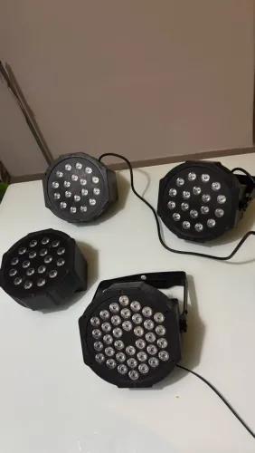 4 canhões de led