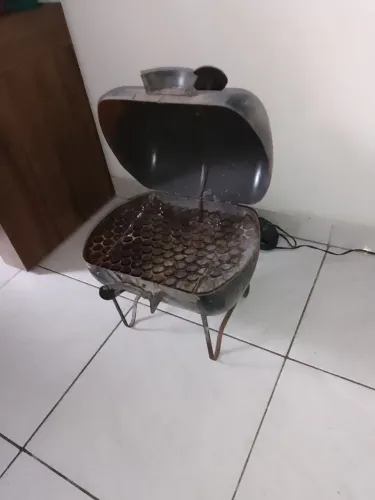 Churrasqueira de Ferro preta