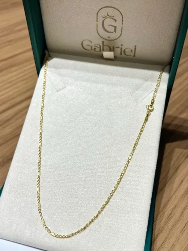 Cordão de ouro oco 3g e 70cm ( LOJA )