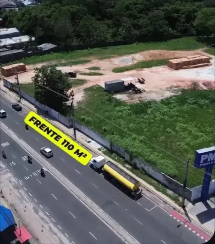 Terreno grande limpo e murado para venda tem 19.853m² na rodovia do Tapanã  - Belém - PA