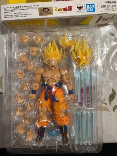 GOKU LENDÁRIO SHF BANDAI ORIGINAL