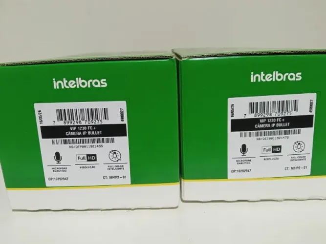 Câmera Intelbras Vip 1230 Fc+ Full Color Poe Ip67 Microfone