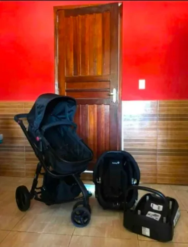Carrinho de bebê safety mobi Moisés e bebê conforto entrego e aceito cartão 12xvezes 