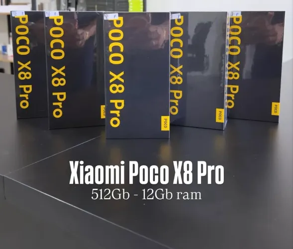 Xiaomi Poco x8 Pro 5G 512/12- Novo Entregamos Grátis Garantia