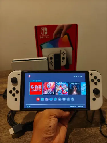 Switch OLED Desbloqueado 128GB 
