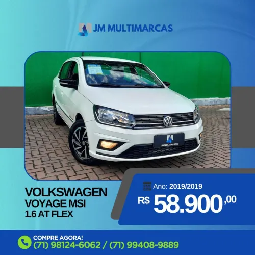 Volkswagen Voyage 1.6 MSI Flex 16V 4P AUT 2019