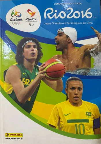 ALBUM OLIMPIADAS - RIO 2016 - COMPLETO - CAPA DURA
