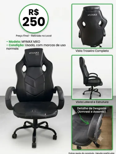 Cadeira gamer PC