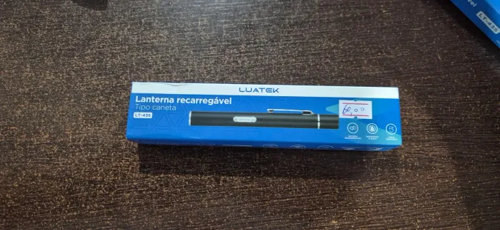 Lanterna medica tipo caneta recarregável usb