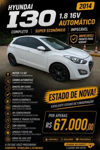 Hyundai I30 1.8 16V Aut. 5P 2014