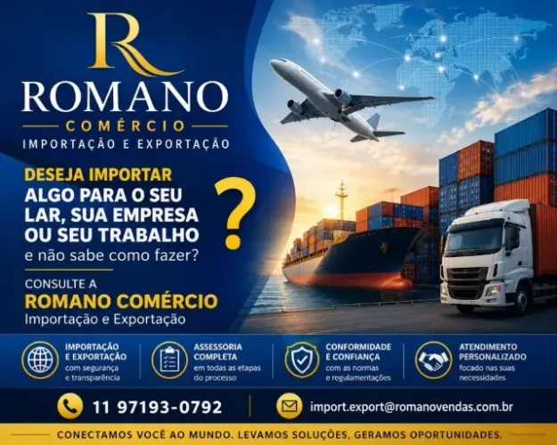 IMPORTAÇÃO - DESEJA IMPORTAR ALGO PARA SEU LAR, SUA EMPRESA, SEU TRABALHO?