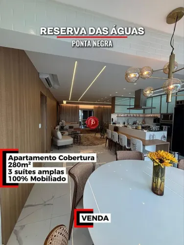 Cobertura | Reserva das Águas | 3 suites | Ponta Negra