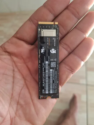 Ssd Gen5 2tb 14900mb/s Wd Black Sn8100 M.2 Nvme Pcie 5.0 Gen5