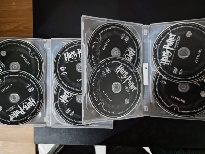 Box Harry Potter DVDs completo
