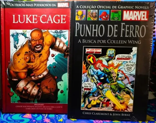 Marvel Salvat - Punho de Ferro A Busca por Colleen Wing + Luke Cage (LACRADAS)