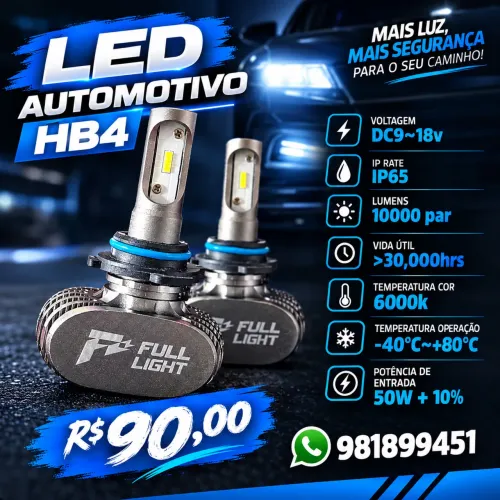 Led Automotivo HB4