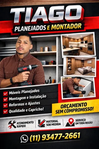 Montador de móveis e marceneiro 