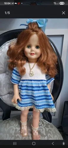 Boneca tagarela Estrela 1966 não funciona