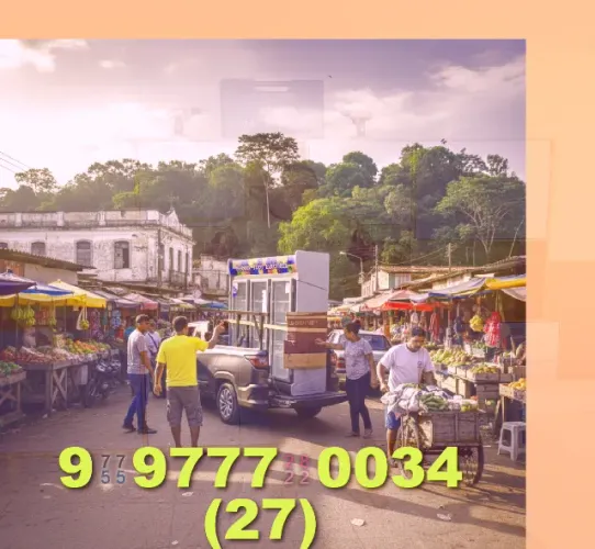 frete para as regiões de Jardim da Penha, Praia do Canto e Centro! rápido e seguro!