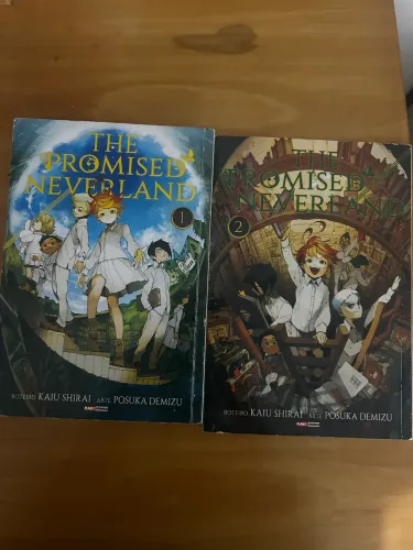 Mangá 1 é 2 The Promised Neverland (15 por unidade)