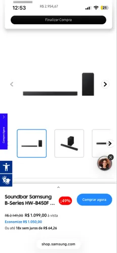 Soundbar Samsung